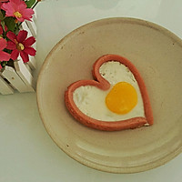 爱心煎蛋的做法图解4