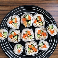 正宗日本寿司做法的做法图解7