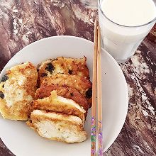 海苔馒头鸡蛋片