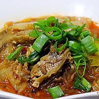 牛肉粉丝炖白菜的做法图解8