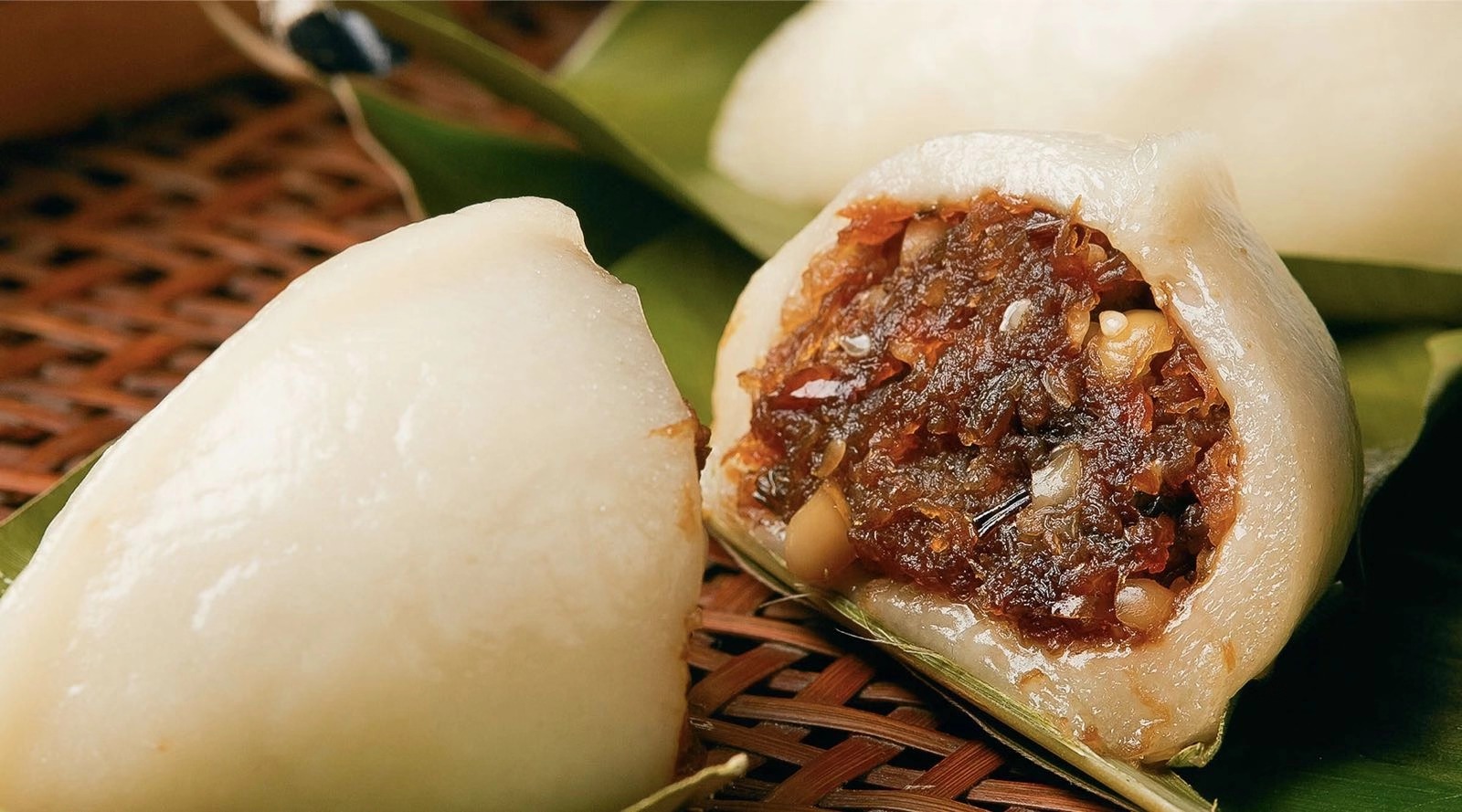 【薯粉芋饺】吃惯了传统水饺，换换口味~外皮Q弹有嚼劲，好吃_哔哩哔哩_bilibili