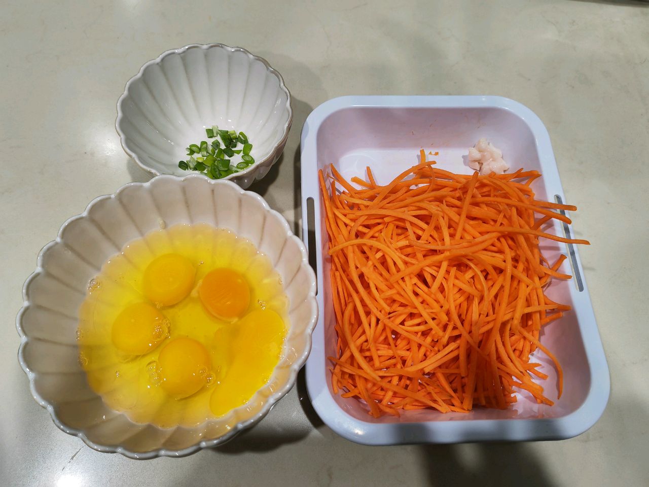 胡萝卜炒鸡蛋怎么做_胡萝卜炒鸡蛋的做法_缘豆儿_豆果美食