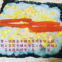 减肥吃什么？低脂美味的快手土豆泥寿司的做法图解3