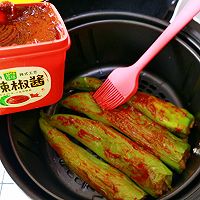 #一勺葱伴侣，成就招牌美味#酱烤虎皮辣椒的做法图解10