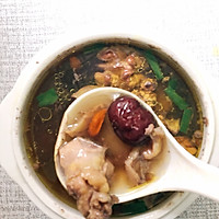 老母鸡山药汤的做法图解4