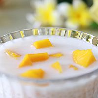 芒果椰汁西米露：一晴方觉夏深的做法图解11