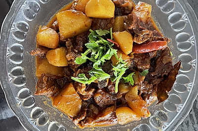 土豆炖牛肉