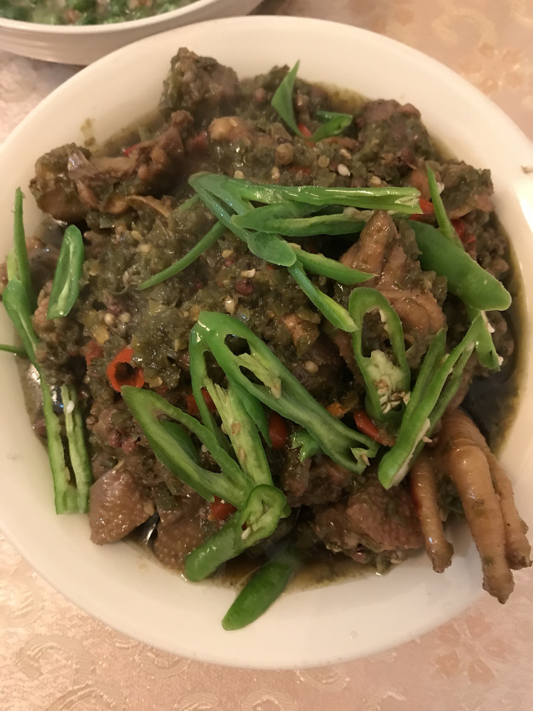 青椒鸡的做法