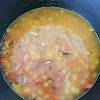 腊肠杂蔬焖米饭的做法图解3