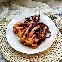 #肉食者联盟#奥尔良烤章鱼脚的做法图解6