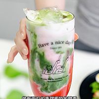 抹茶西瓜生椰的做法图解7