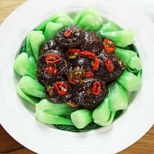 ✅简单造型菜♨️香菇扒青菜