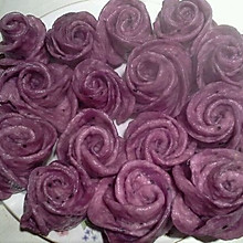紫薯花形馒头