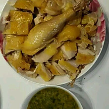 美味葱油鸡。美味又简单