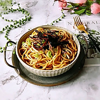 #硬核菜谱制作人#葱油拌面的做法图解17