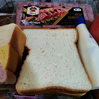 #丘比小能手料理课堂#早餐三明治的做法图解1