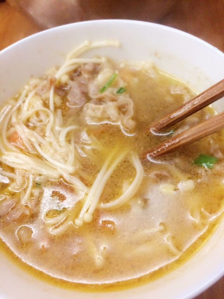 肥牛卷汤的做法