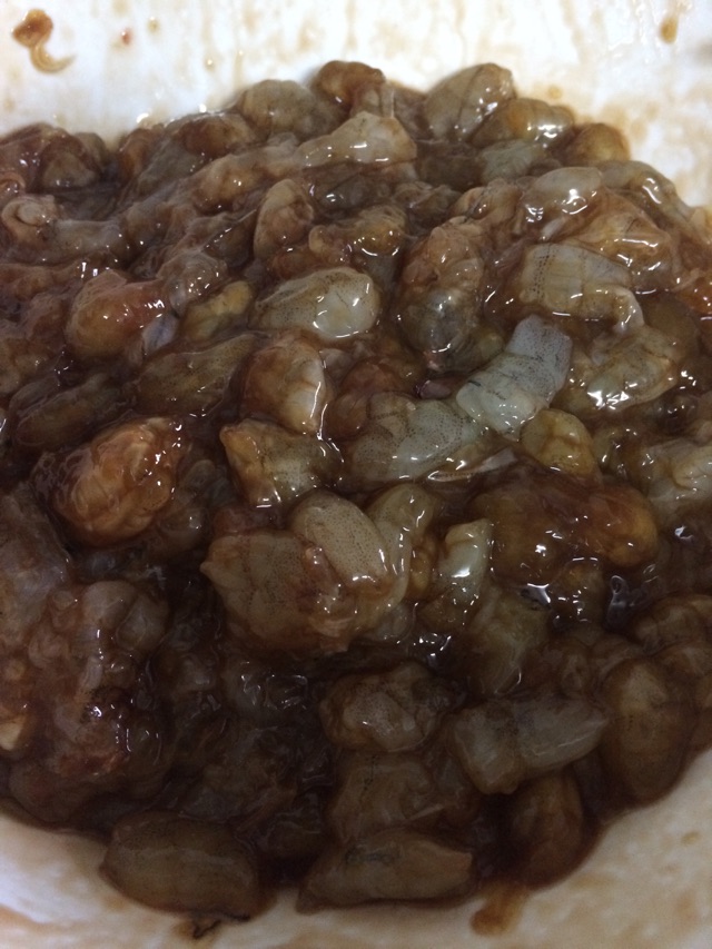 虾仁鲜肉饺子的做法图解2
