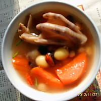 鸭爪养生汤的做法图解2