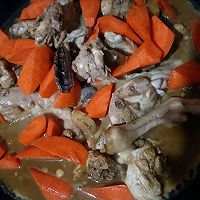 土鸡烧胡萝卜的做法图解5