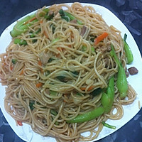 炒粉干的做法图解2