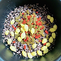 椰浆白果藜麦黑米饭的做法图解5