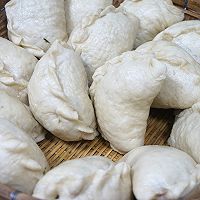 #做道懒人菜，轻松享假期# 苜蓿猪肉大蒸饺的做法图解9