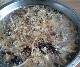 紫菜金针菇鸡蛋汤的做法
