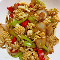 爆炒鱿鱼的做法图解8