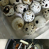 香菇茶叶卤鹌鹑蛋的做法图解2