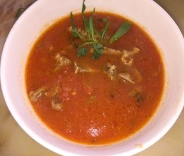 西红柿牛腩汤—简单易掌握的做法