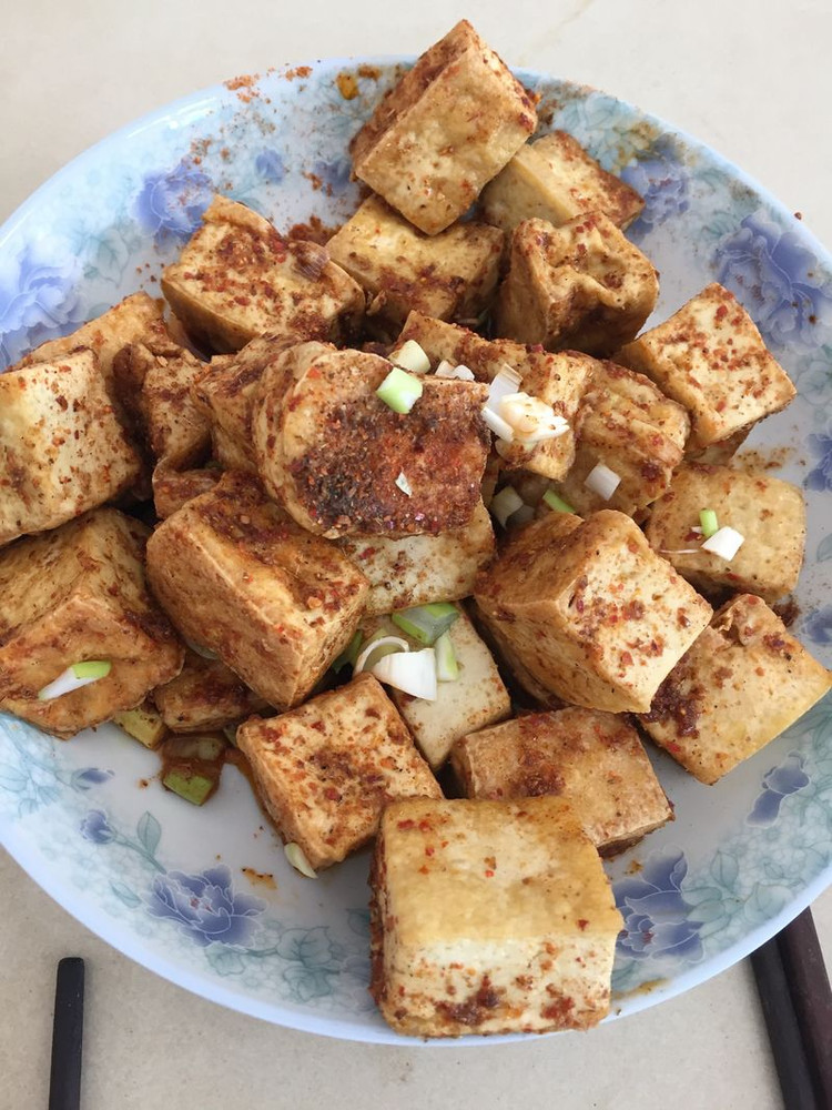 铁板豆腐的做法