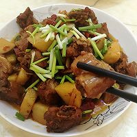土豆烧排骨（香辣味）的做法图解10