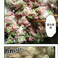 贡菜鲜肉饺子的做法图解2