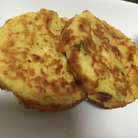 宝宝辅食，黑胡椒鸡肉蔬菜饼的做法图解9