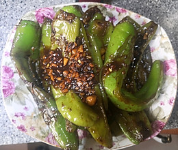 虎皮青椒-好吃的做法