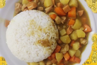 咖喱鸡肉饭