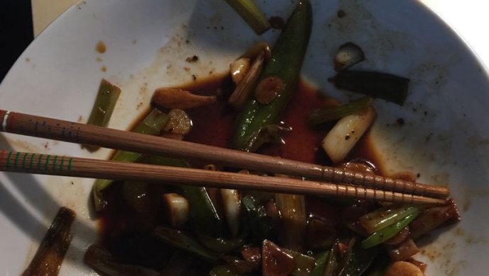 青椒香菇炒章鱼