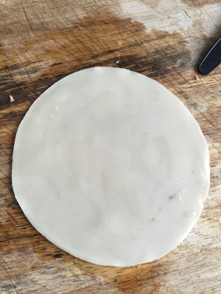 牛肉味葱油饼的做法图解3