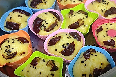 好看好吃的玉米发糕