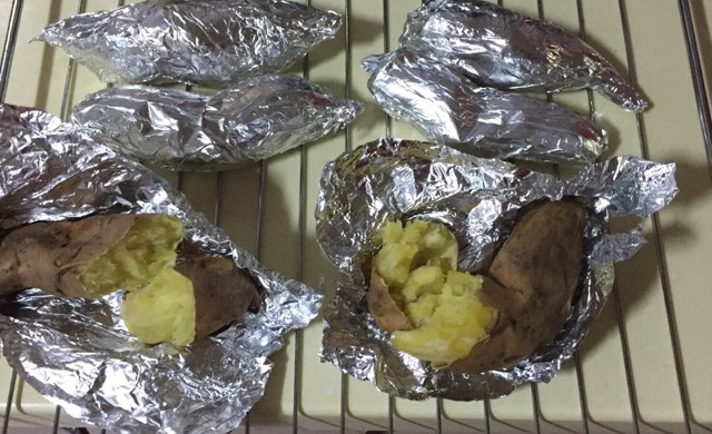 长帝烤箱的烤地瓜