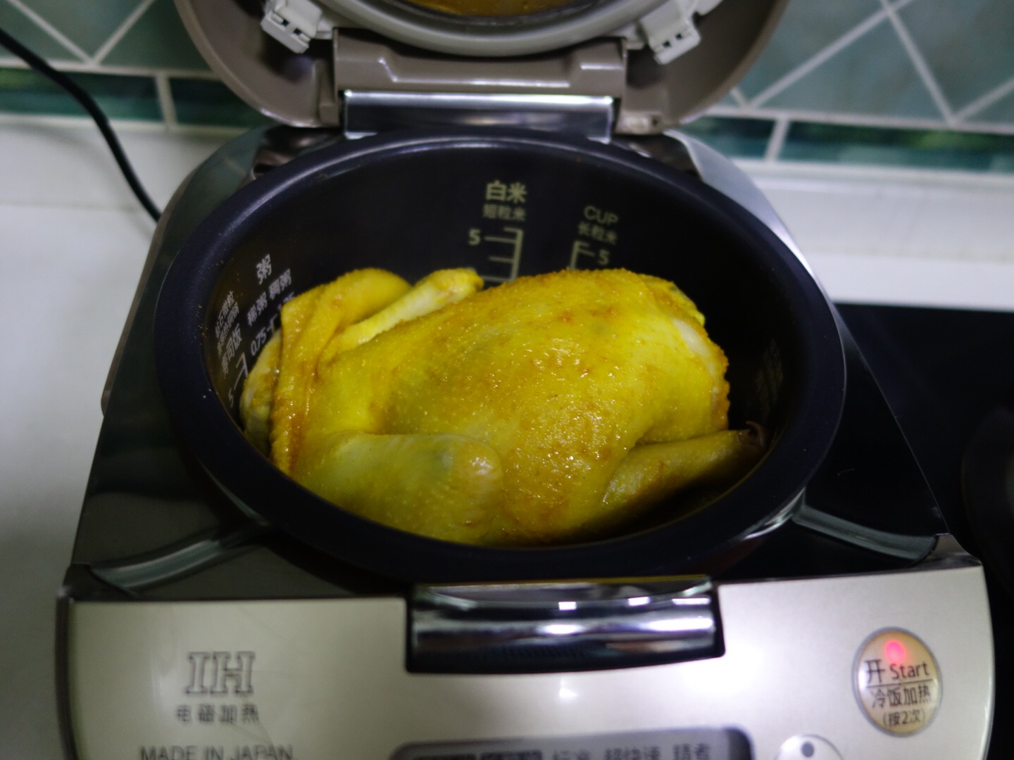 超简易电饭煲时蔬鸡肉饭(图文教程)