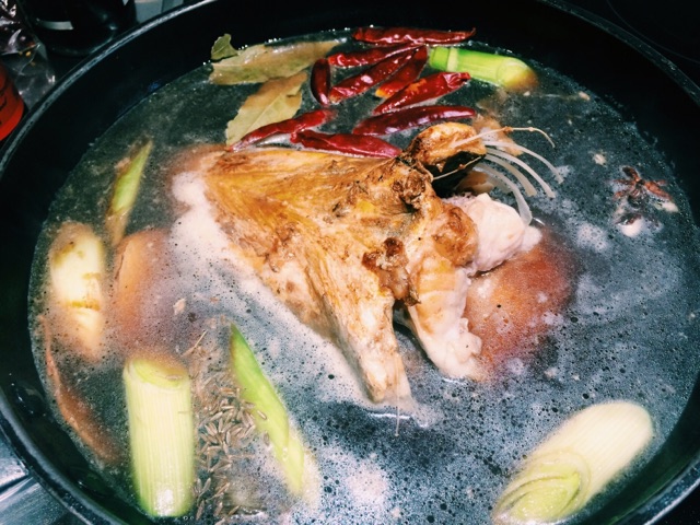 红烧鱼头豆腐的做法图解3