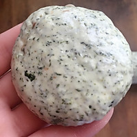 清明野菜豆沙饼#舌尖上的春宴#的做法图解9