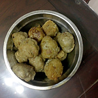 莲藕丸子的做法图解5