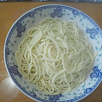 花生酱拌面#趣味挤出来，及时享美味#的做法图解4