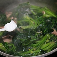 菠菜猪肝汤的做法图解6