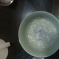 冰糖绿豆梨汁的做法图解3