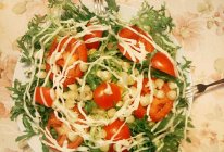 夏日减肥法宝——苦菊小番茄沙拉的做法