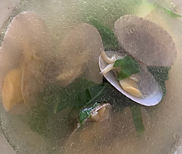 花甲芥菜豆腐汤的做法